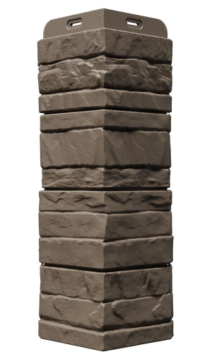 Угол для фасадных панелей Docke Алтай, шоколад
